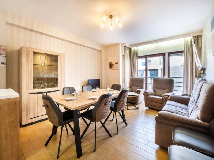 Appartement de vacances pour 6 personnes, avec balcon