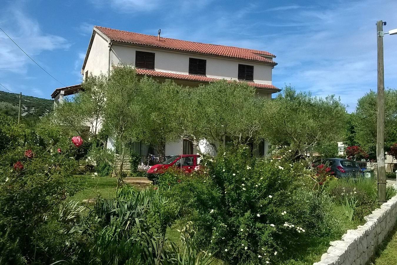 Ganze Wohnung, 2-Zimmer-Ferienwohnung mit Terrasse und Meerblick Tkon, Pasman A-16275-a in Tkon, Pasman