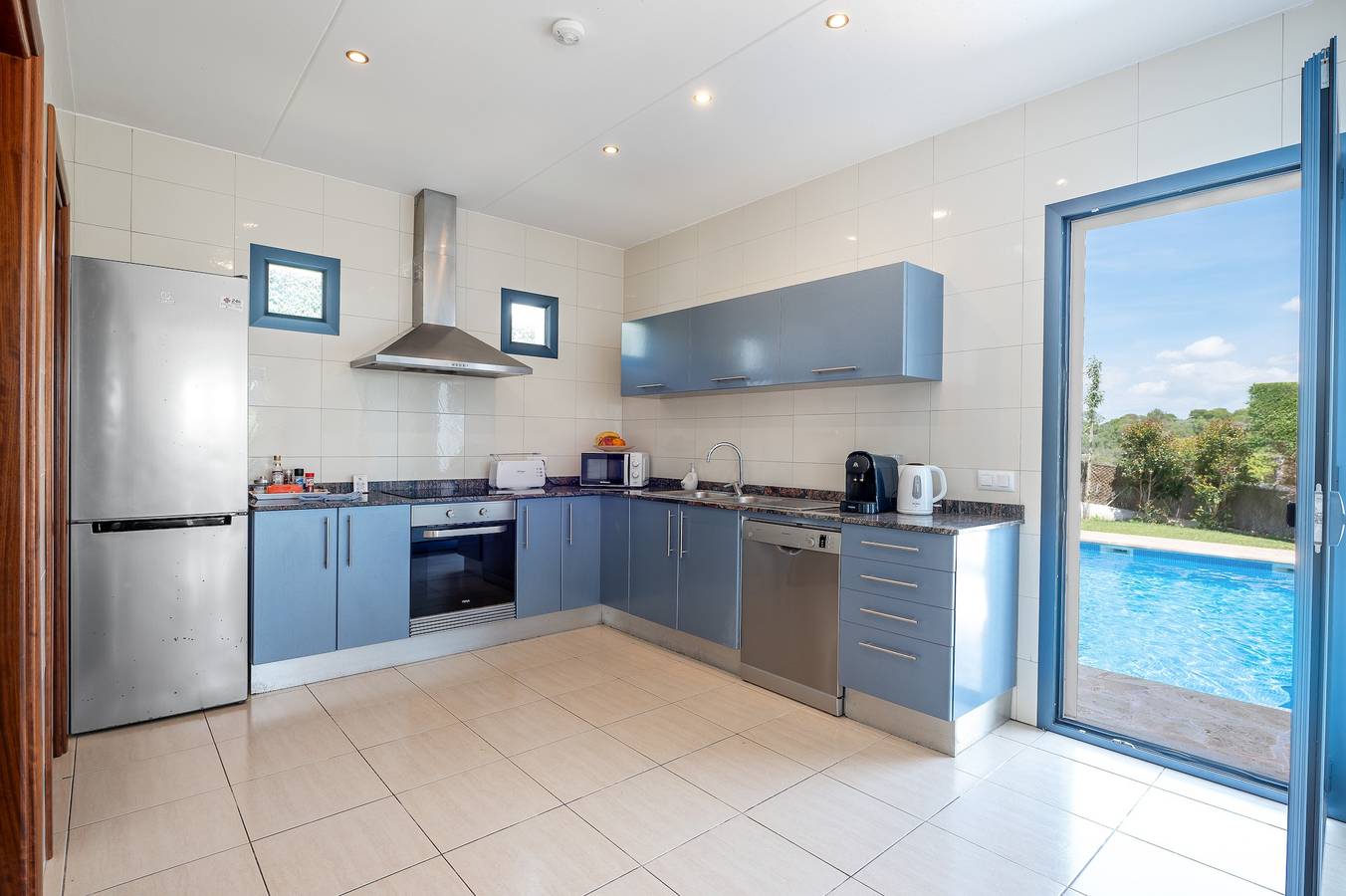 Villa "Can Baltasar" avec vue sur les montagnes, piscine privée et Wi-Fi in Cala d'Or, Santanyí