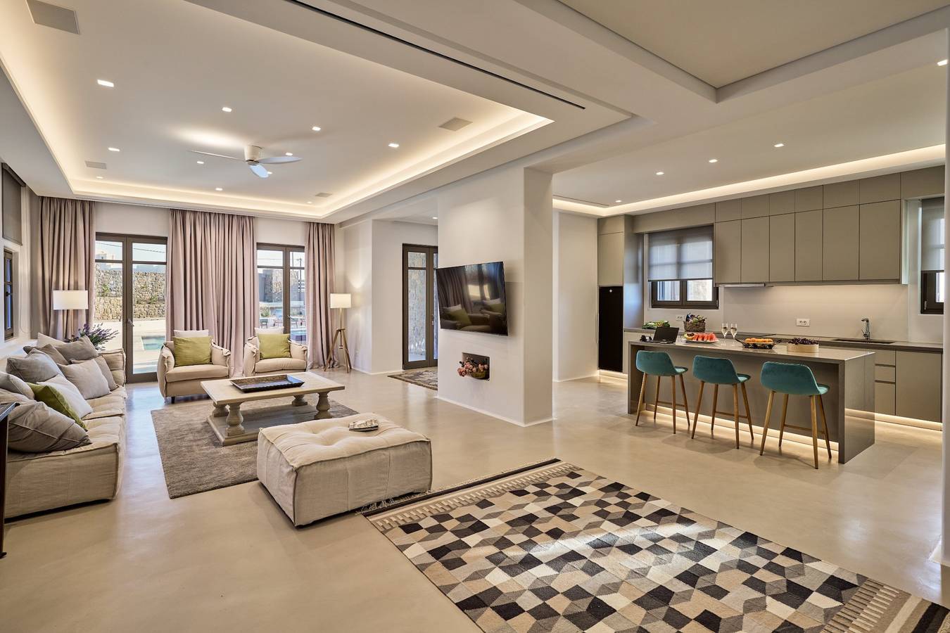 Villa für 12 Personen mit Balkon in Tourlos (Mykonos), Mykonos