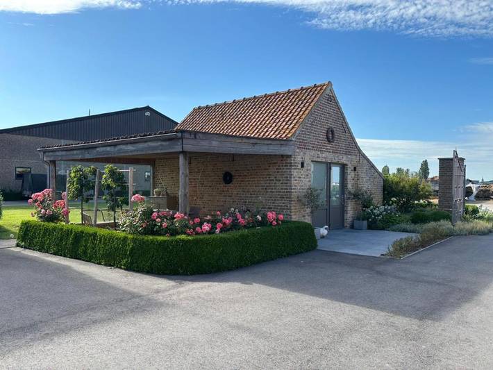 Location de vacances pour 2 personnes, avec vue et jardin à Alveringem