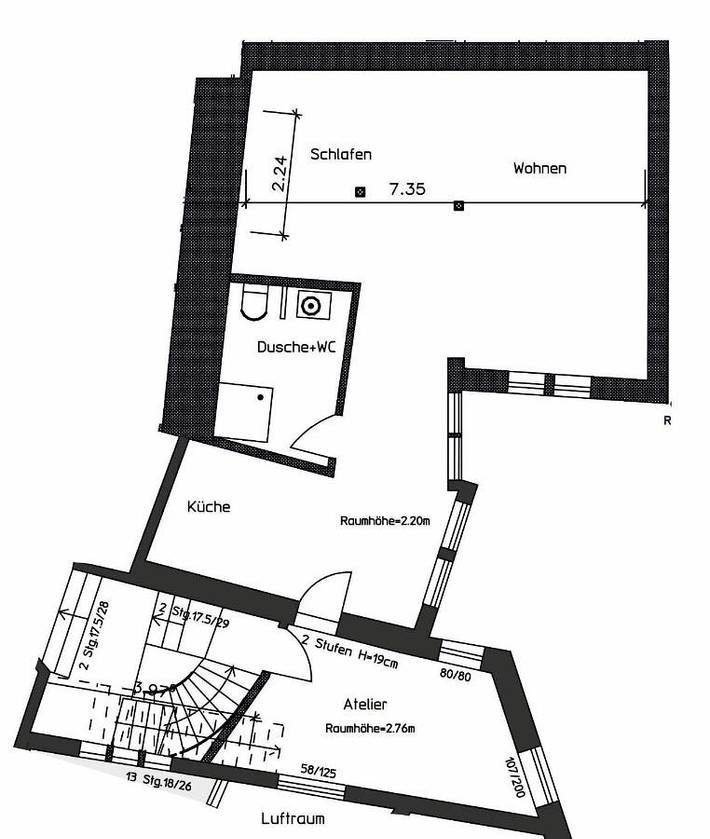 Ferienwohnung für 2 Personen, mit Balkon und Terrasse in Hambach (Neustadt) - 3