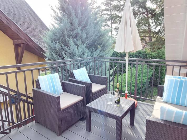 Ferienwohnung für 3 Personen, mit Garten und Pool in Zamardi - 2