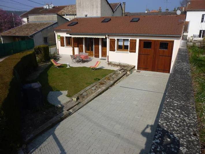 Maison de vacances pour 4 personnes, avec terrasse et vue