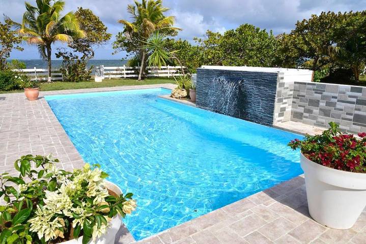 Location de vacances pour 10 personnes, avec vue et piscine, animaux acceptés dans Plage du Grand Macabou