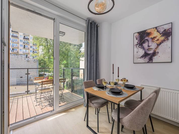 Ganze Wohnung, Apartment in der Nähe von Flusswanderwegen in Warschau, Masowien
