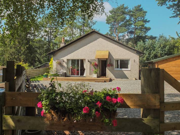 Log cabin for 8 people in Cairngorms National Park