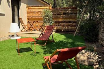 Chambre d’hôte pour 2 personnes, avec jardin à San-Gavino-di-Carbini