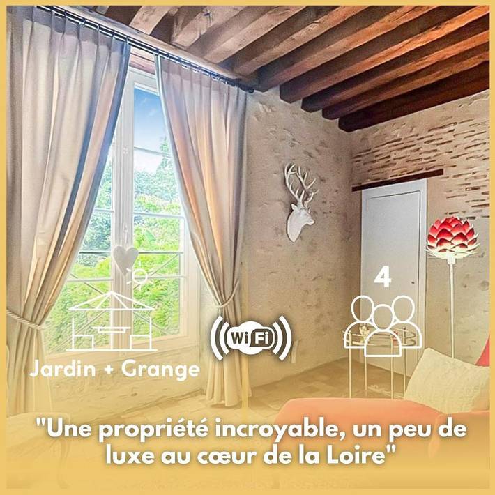 Chambre d’hôte pour 4 personnes, avec vue ainsi que terrasse et jardin, animaux acceptés