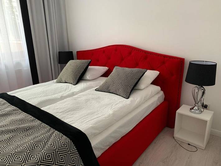 Apartament wakacyjny dla 6 osób, z Balkon i Taras oraz Widok w Malbork