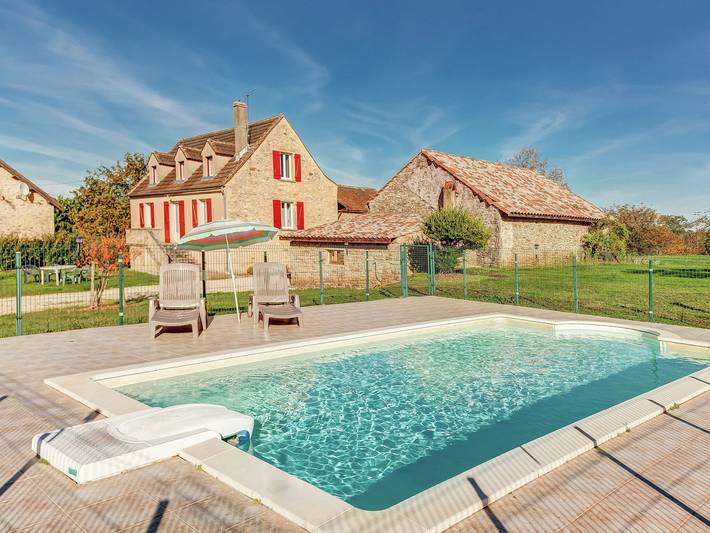 Maison de vacances pour 6 personnes, avec jardin ainsi que terrasse et piscine, adapté aux familles - 1