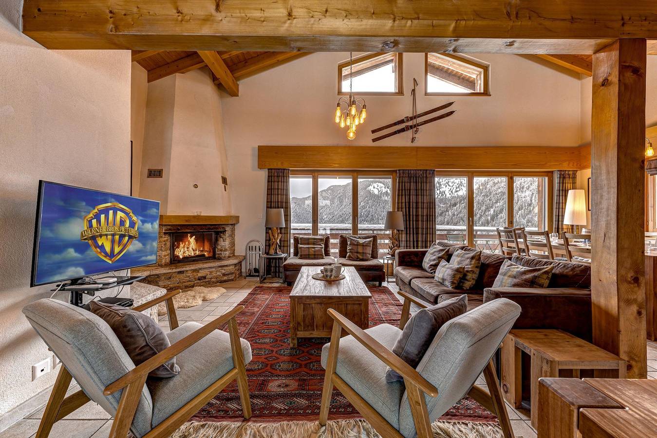 Chalet Chalet Coeur - Jacuzzi - Sauna - Views in La Tzoumaz, Riddes