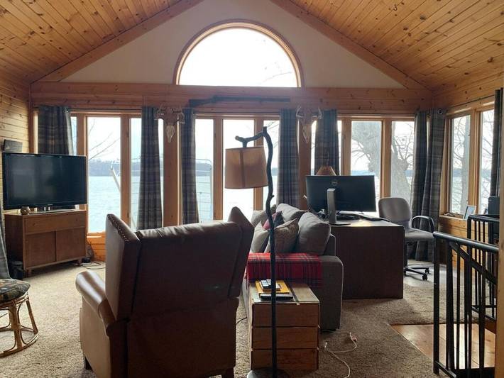 Ferienhaus für 8 Personen, mit Ausblick und Seeblick sowie Terrasse, mit Haustier - 1