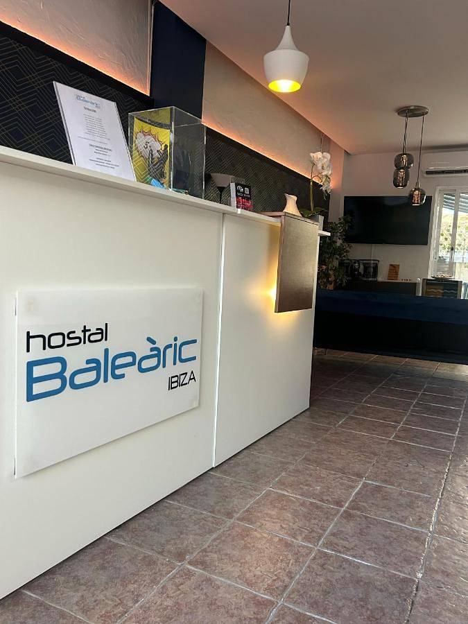 Hostal Baleàric in Ocean Beach Ibiza, Sant Antoni de Portmany