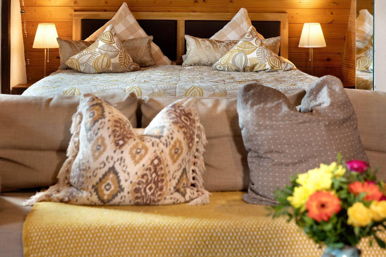 Holiday Apartment 'Suite Bergblick' with Sauna, Shared Terrace and Wi-Fi in Kippenhausen, Immenstaad am Bodensee