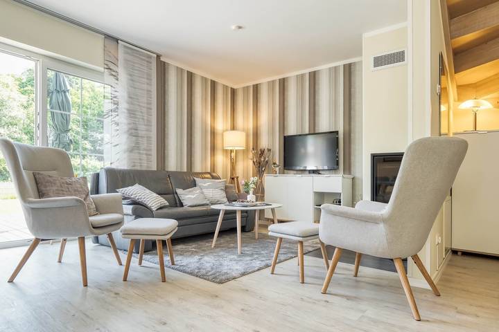 Ferienhaus für 6 Personen, mit Balkon und Garten, kinderfreundlich - 1