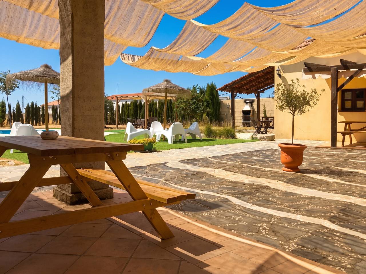 Casa acogedora en Alcaracejos con piscina compartida in Villanueva del Duque, Provincia de Córdoba
