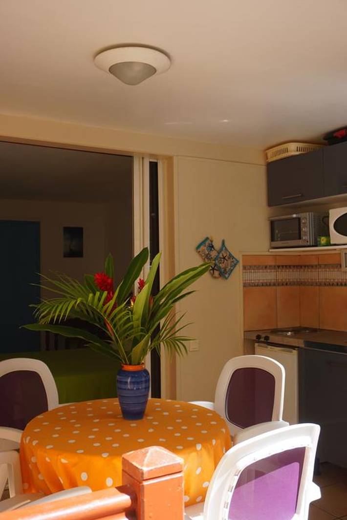 Gîte pour 3 personnes, avec piscine et terrasse dans Anse Caritan - 4