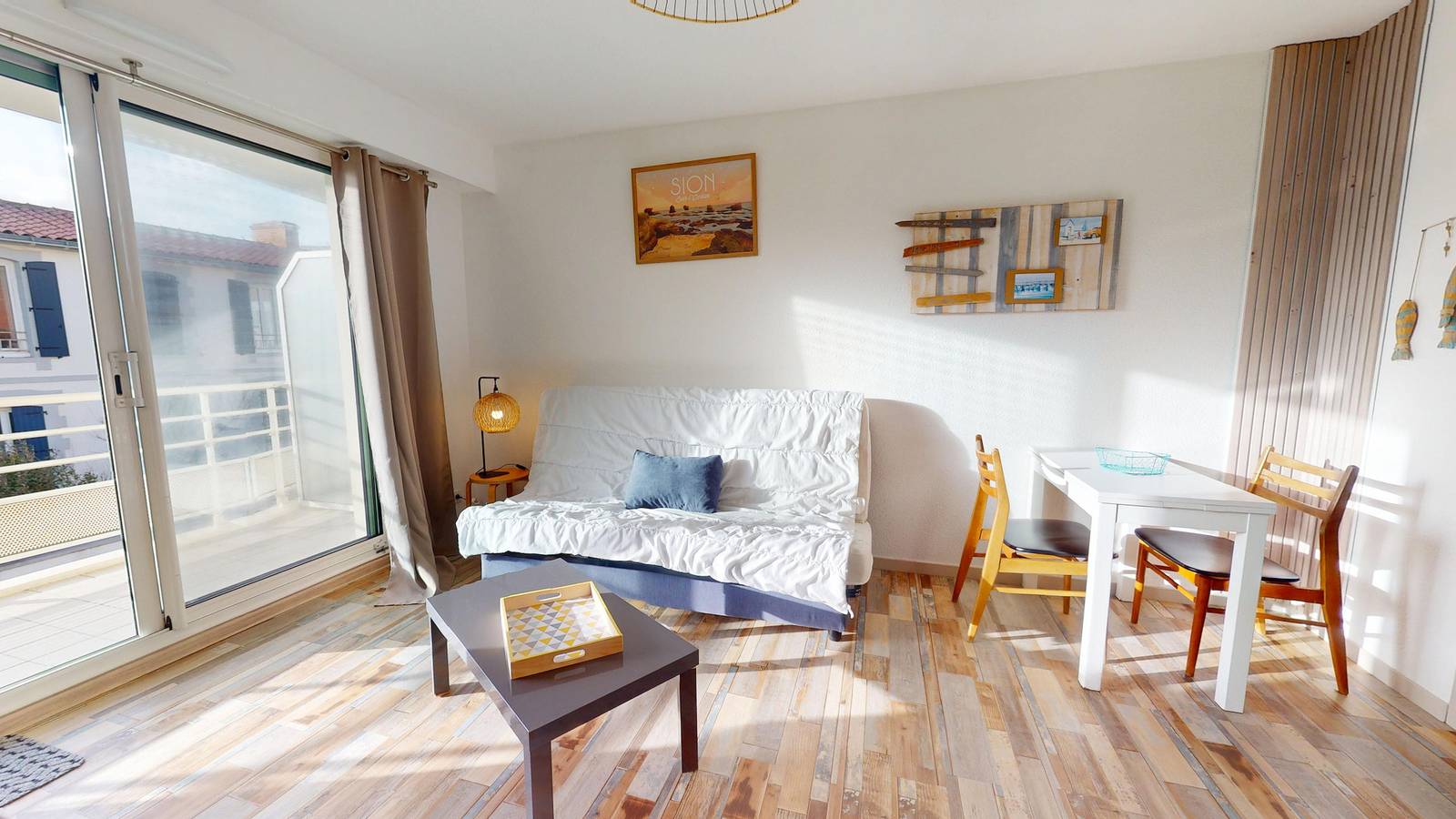 Studio entier, Instant Iodé - Studio avec balcon à 150m plage in Saint-Gilles-Croix-de-Vie, Vallée de la Loire