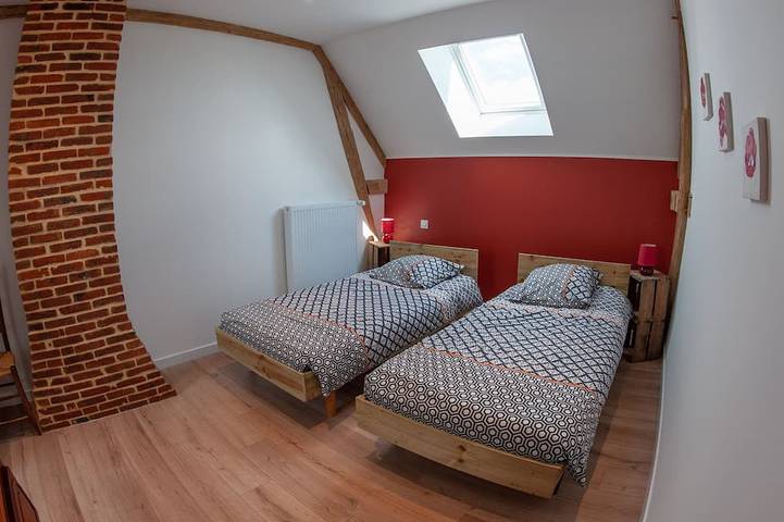 Gîte pour 14 personnes, avec jardin à Happonvilliers - 3