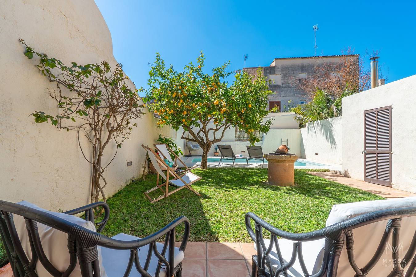 Casa Llimoner with Pool and Garden, Close to the Center in Sant Lorenç in Sant Llorenç des Cardassar, East Majorca