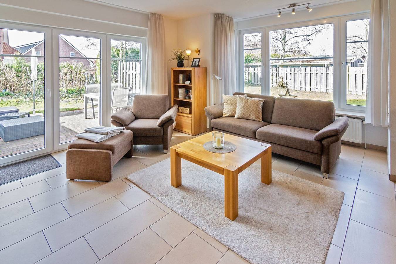 Gemütliches Reihenhaus Inselrosen in ruhiger Lage in Westeraccumersiel, Dornum