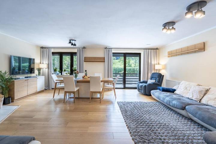 Willa dla 14 osób, z Balkon i Taras oraz Ogród i Sauna w Wisła