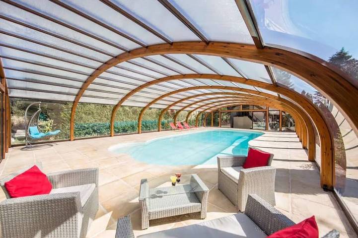 Gîte pour 5 personnes, avec Balcon et Jardin