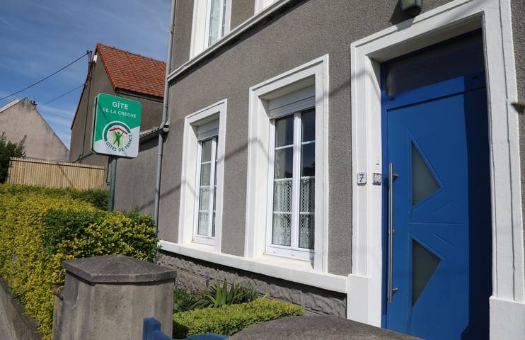 Gîte pour 5 personnes, avec jardin et terrasse