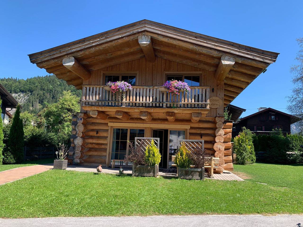 Ganze Ferienwohnung, Chalet Karin in Hochfilzen, Saalbach-Hinterglemm
