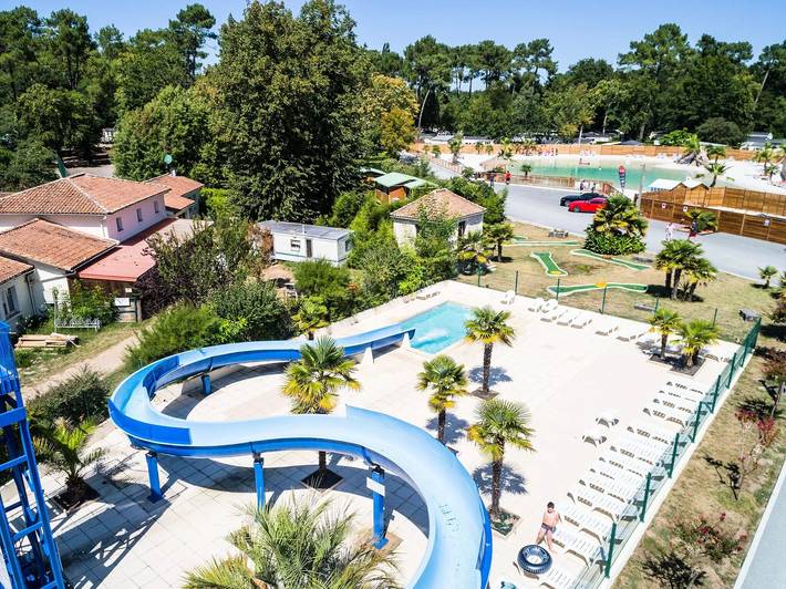 Camping pour 6 personnes, avec piscine et terrasse, animaux acceptés à La Tremblade - 3
