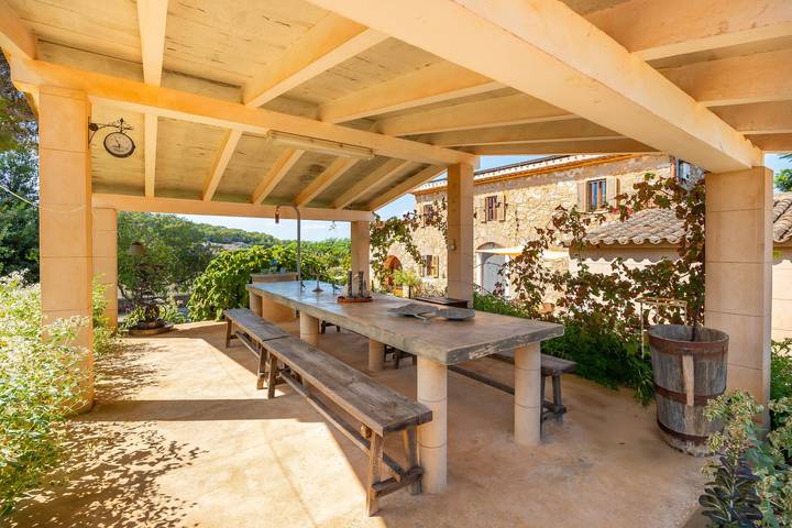 Finca für Gruppen für 6 Personen, mit Garten auf Mallorca Osten - 4