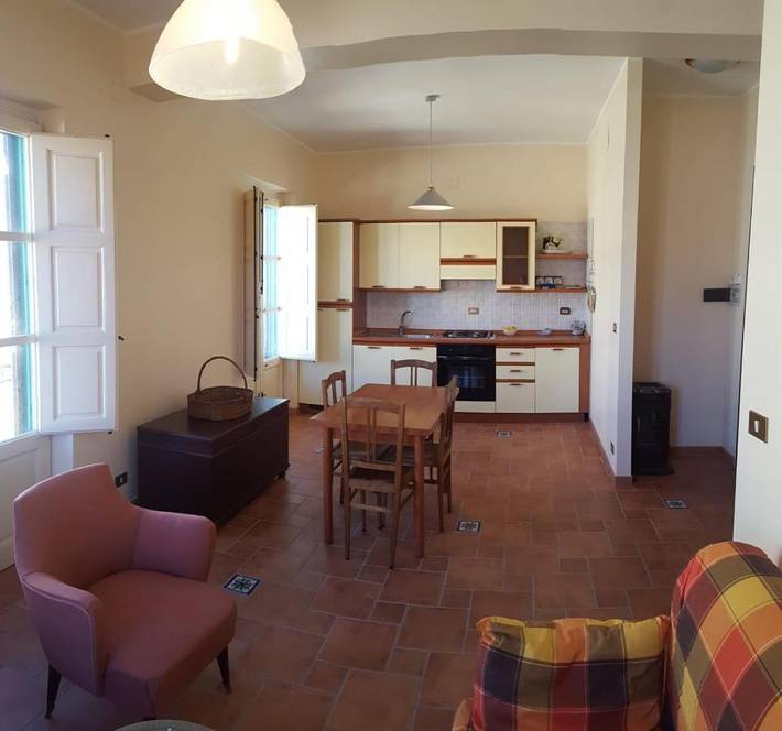 Ferienwohnung für 5 Personen, mit Balkon und Terrasse sowie Ausblick