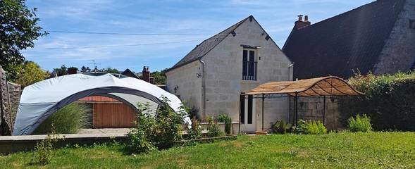 Gîte pour 4 personnes, avec jardin et vue à Langeais