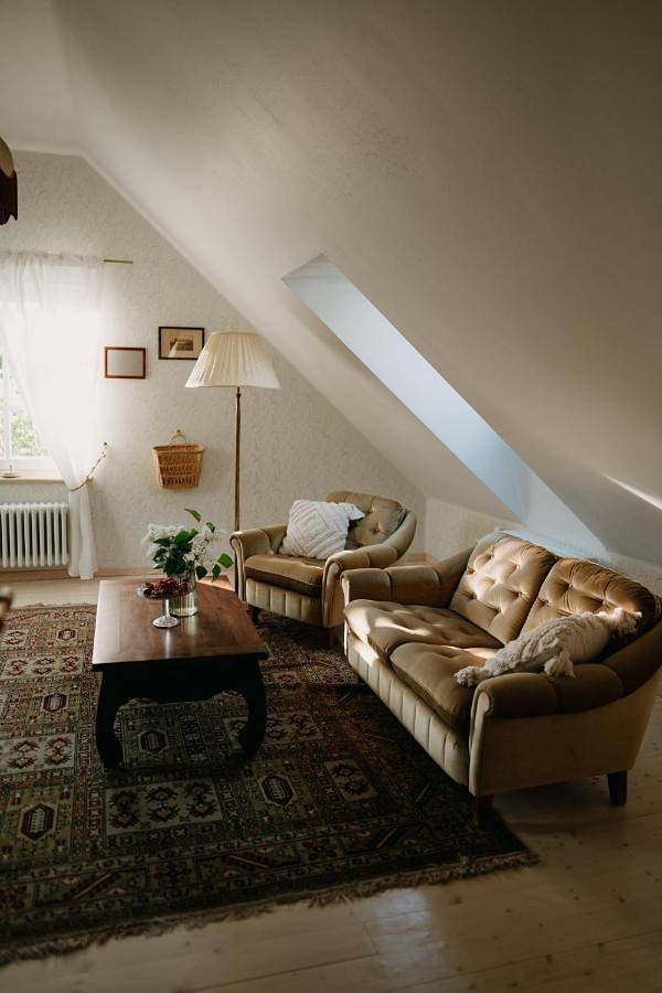 Gîte pour 4 personnes, avec sauna ainsi que jardin et vue, animaux acceptés en Lettonie - 4