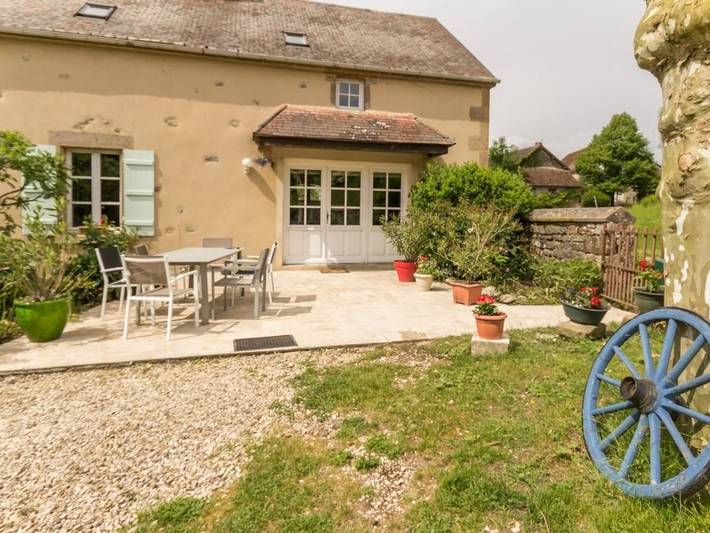 Gîte pour 5 personnes, avec terrasse en Bourgogne-Franche-Comté