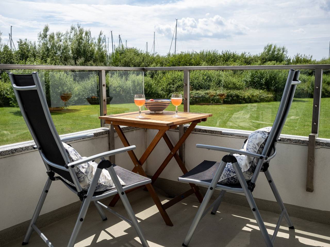 Studio Appartement 'Ferienwohnung Möwennest' met Uitzicht op Zee, Balkon en Wi-Fi, foto 6