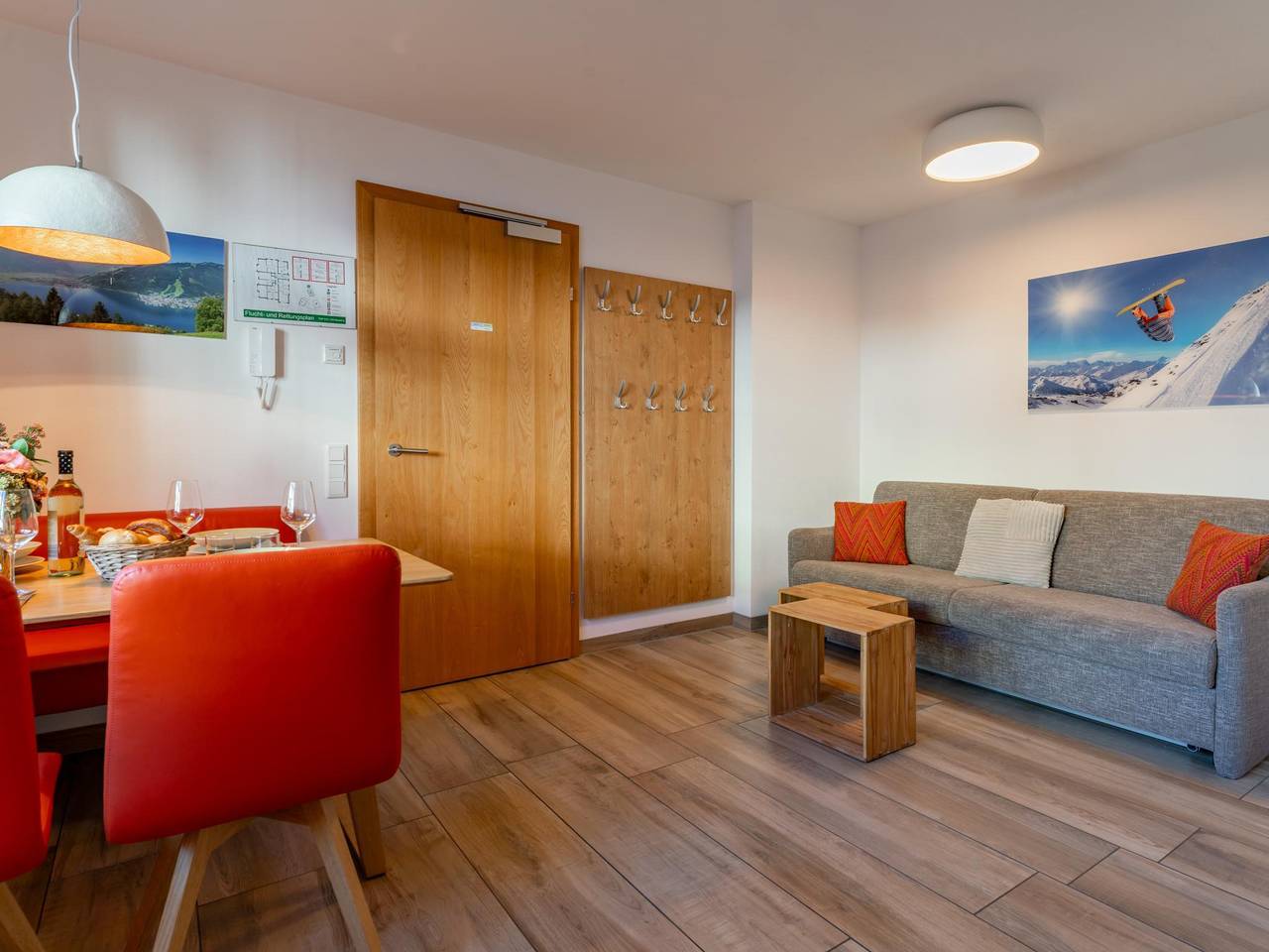 Ganze Wohnung, Feng Shui Wohnung mit gemütlichem Balkon
 in Piesendorf, Kitzbüheler Alpen