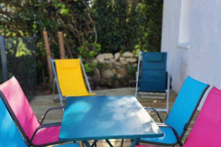 Gîte pour 2 personnes, avec terrasse dans Plage Du Petit Rohu Saint Pierre Quiberon - 3