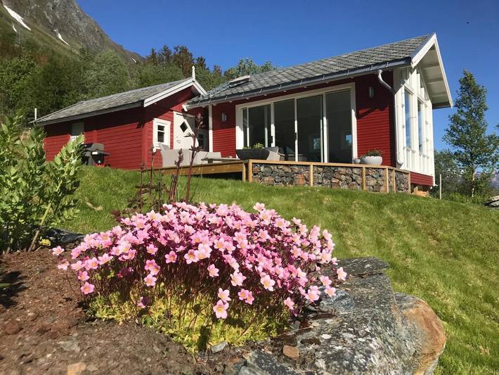 Ferienhaus für 5 Personen, mit Terrasse und Garten sowie Ausblick in Lyngen - 4