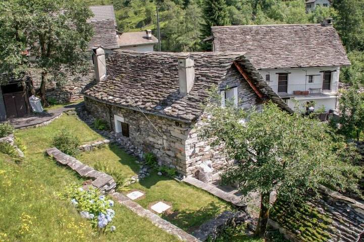 Bauernhof für 6 Personen, mit Garten, mit Haustier im Tessin