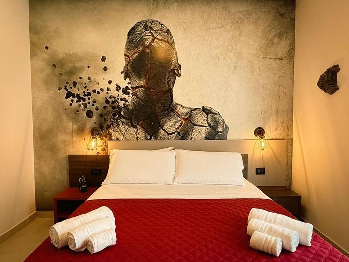 B&b voor 2 personen, met balkon en uitzicht in Catania