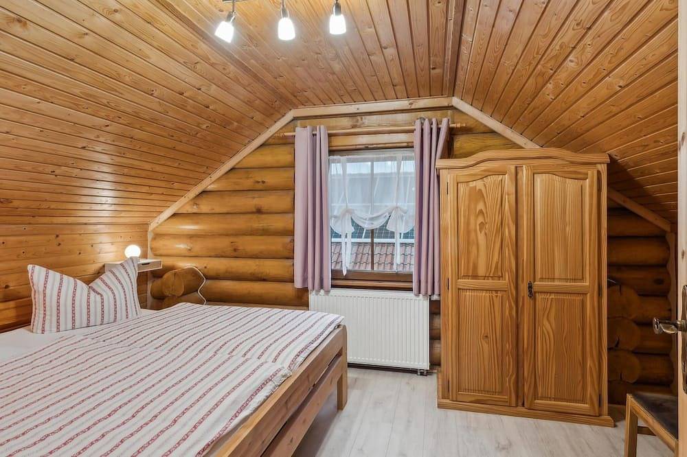 Gemütliches Holzstammhaus mit Garten im Harz in Dankerode, Harzgerode