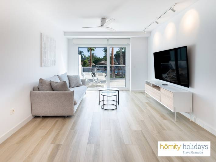Gîte pour 6 personnes, avec jardin ainsi que vue et terrasse, adapté aux familles à Motril - 3