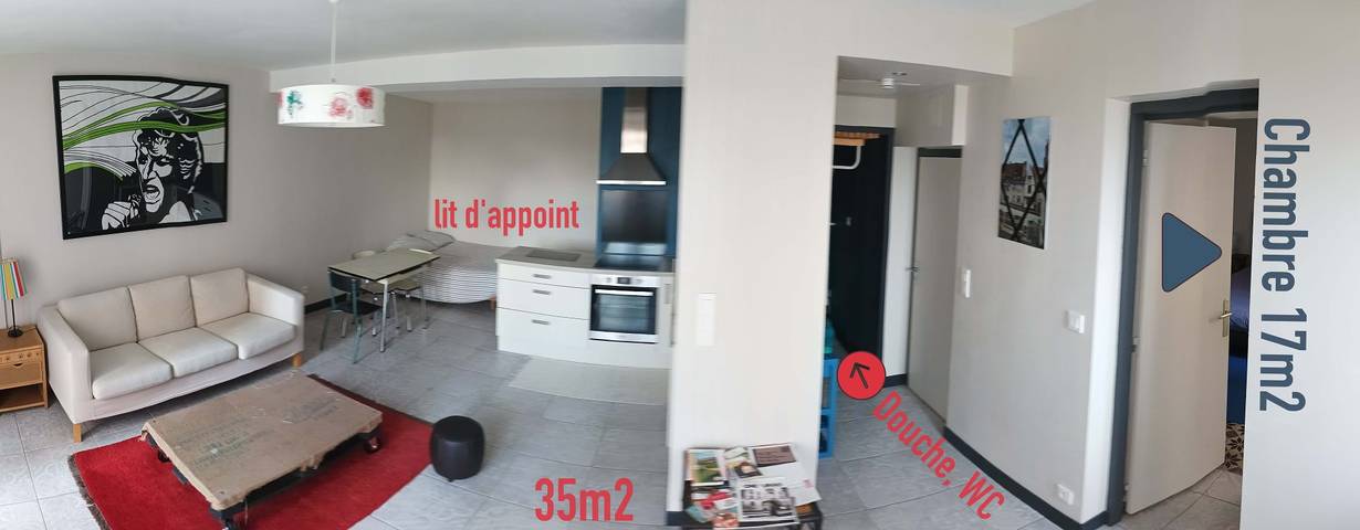 Appartement de vacances pour 4 personnes