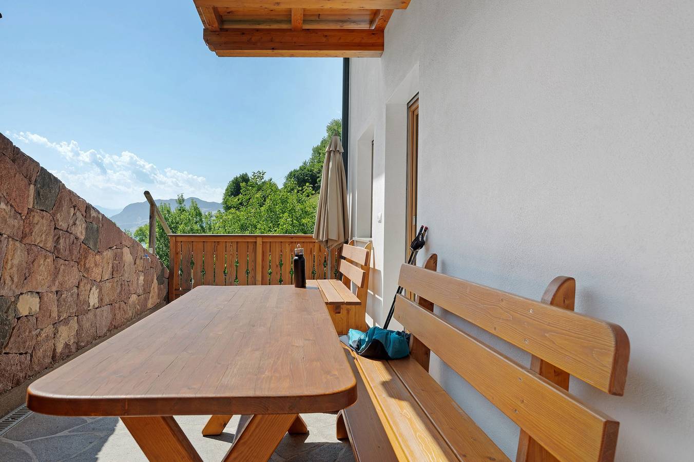 Ganze Wohnung, Ferienwohnung 'Schlern' mit Bergblick, privater Terrasse und Wi-Fi in Ums, Völs am Schlern