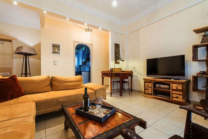 B&b voor 6 personen, met tuin in Athene