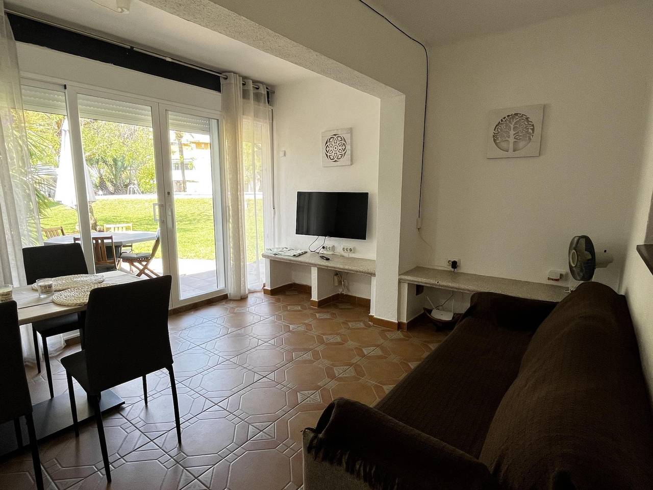 Bungalow voor 5 personen met terras in Dénia, Costa Blanca