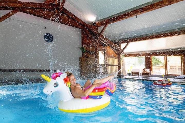 Hôtel pour 2 personnes, avec jardin et piscine ainsi que sauna et vue
