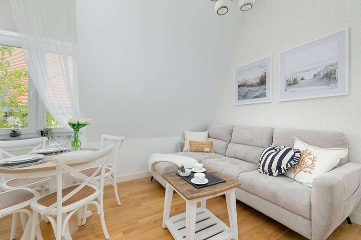 Ferienwohnung für 4 Personen, mit Garten und Sauna in Swinemünde